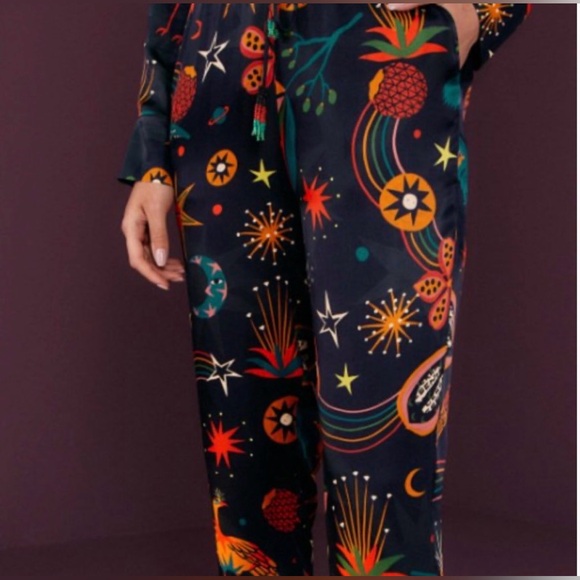 FARM Rio Multicolor Patterned Pants - Picture 3 of 6